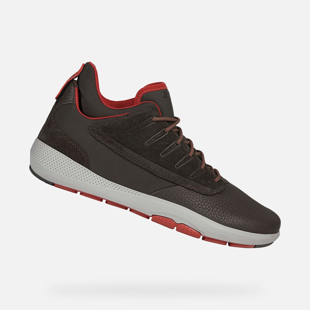 Geox Erkek Bot Koyu Kahverengi - Modual Abx - VBQ-065321